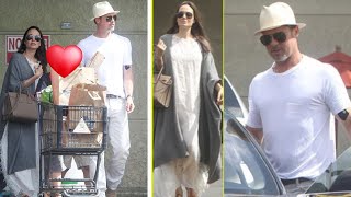 BACK TOGETHER! The Moment Brad Pitt And Angelina Fell In Love Together To Buy Groceries Was Caught