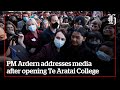 PM Ardern address the media after opening Te Aratai College | nzherald.co.nz