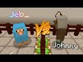 Jeb_ VS Johnny... | Minecraft