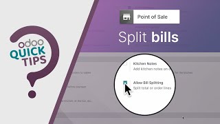 Odoo Quick Tips - Split bills [POS]