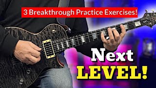 STUCK at Intermediate? 3 Killer Exercises To 10X Your Guitar Playing!