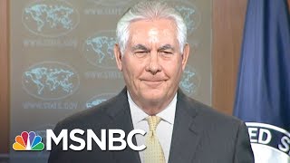 Rex Tillerson Fears Moscow Anger Over Counter-Propaganda Initiative | Rachel Maddow | MSNBC