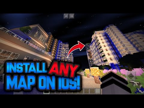 INSTALL ANY MAP OR WORLD WITHOUT PC OR JAILBREAK IN MINECRAFT PE 0.16.0 & 0.17.0 ON iOS! INSTALL ANY MAP OR WORLD WITHOUT PC OR JAILBREAK IN MINECRAFT PE 0.16.0 & 0.17.0 ON iOS!
