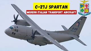 Alenia C-27J Spartan. Modern Italian transport aircraft. Military equipment