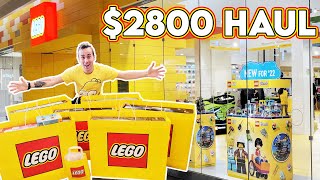 Buying Discounted LEGO! Spending $2800 at the LEGO Store!