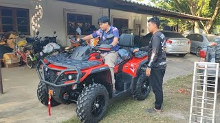 ATV 4X4 AODES PATHCROSS 850L  ที่มาแรง แซงทะลุโค้ง ลงจอด ท่าม่วง จ.กาญจนบุรี #ATV #AODES