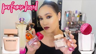 PERFUME BLIND BUY HAUL | YOUTUBE MADE ME BUY IT PERFUME HAUL | ELIE SAAB, NARCISO RODRIGUEZ, VERSACE