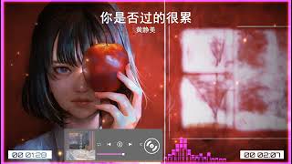 2024華語網絡流行音樂 ||《你是否過的很累》|| 黃靜美 || 動態歌詞