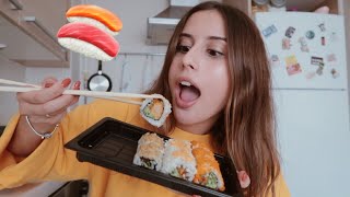 SUSHI MUKBANG! 🍣 Suşi Nasıl Yenir? \u0026 Hayatımdaki Gelişmeler !