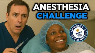 Funny Anesthesia World Record Challenge 😂