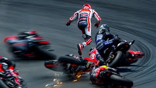 10 Most INSANE MotoGP Crashes