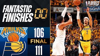 Final 4:23 INSANE ENDING #2 Knicks vs #6 Pacers | Game 3 | May 10, 2024