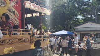 神明町 下町 山車幕修繕完成御披露目 祭礼 2023年5月4日 #25