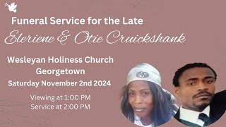 Eleriene & Otie Cruickshank - Funeral Service