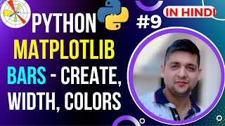 MatPlotLib Bars - Create, Width, Colors || Python MatPlotLib Tutorial in Hindi #9