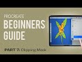 Procreate Beginners Guide Part 7 Learning Procreate Clipping Mask and how to use it Procreate Basics