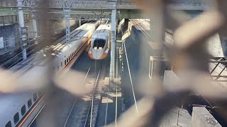 【高鐵\u0026台鐵】高鐵0833 高鐵1640 柴自強191 EMU900區間1198 板橋-浮洲出土段拍攝