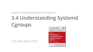 Understanding Systemd Cgroups | LFCS Video Course Sander van Vugt