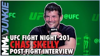 Chas Skelly signals retirement: 'I still got brain cells left' | #UFCVegas48 post-fight