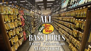 BEST Bass Fishing Lures at Bass Pro Shops! Lures Every Fisherman Should Have! Best Hardbait for BASS