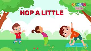 Hop A Little, Jump A Little || Popular Nursery Rhyme || Kidzonia Rhymes