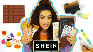 TESTANDO MATERIAIS DE PAPELARIA DA SHEIN | Paula Stephânia