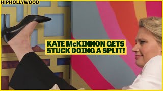 Watch: Kate McKinnon Gets Stuck Doing A Split