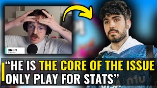 🚨Plat Chat Bren Destroy Aspas and Says he Only Plays for Stats