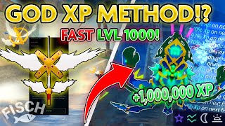 *NEW* BEST XP FARM METHOD!? FASTEST SERAPHIC ROD! (LVL 1000) | Roblox FISCH