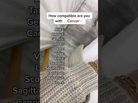 What zodiac signs are compatible with cancer?