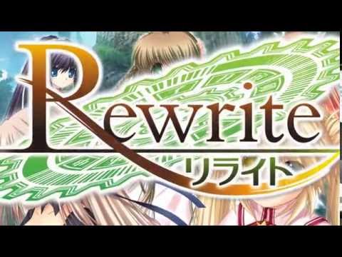 Publicado el Opening de la Novela Visual "Rewrite" de Key para PSP.