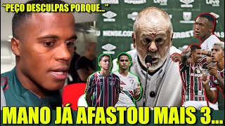 ⚠️FICOU CLARO: MANO RESPONDE PORQUE JK, MARQUINHOS E TERANS NÃO JOGAM! ÁRIAS EXPLICA AS DESCULPAS