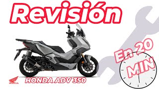 HONDA 350 ADV 🔧 Review 12000 KMS