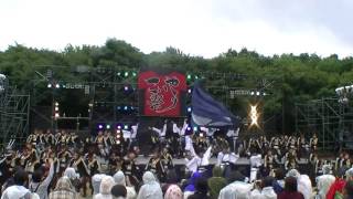 「京炎 そでふれ！輪舞曲　『刻々歩』」　こいや祭り2016　２日目