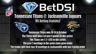 Tennessee Titans vs Jacksonville Jaguars Odds | NFL Betting Picks