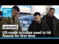 Ukraine hits Russia with US-made missiles for first time on war's 1,000th day • FRANCE 24 English