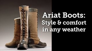 Ariat Boots: Style and comfort in any weather