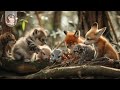 4K CUTE WILD BABY ANIMALS | 11 Hours of JAZZ - Relax Your Mind with Sweetness World | #CutiePieces