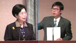 20121108陳其邁委員在內政委員會質詢中選會主委張博雅