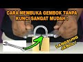 3 Cara membuka Gembok Tanpa Kunci Part2 #Caramembukagembok #CaraMembukaGembokTanpaKunci