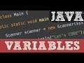 Variables in Java - Programming tutorial