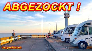 Unfassbar😱ABZOCKE❗Wohnmobil-Stellplatz CUXHAVEN❗Die PLATTE 2025❗