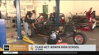 Students building an electric vehicle at Bonita High School: Class Act