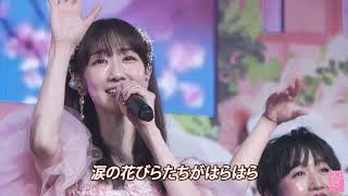 AKB48「桜の花びらたち」柏木由紀 卒業コンサート