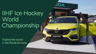 IIHF Ice Hockey World Championship: Explore the action in the Škoda fan zone