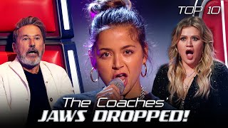 JAW DROPPING Blind Auditions on The Voice | Top 10