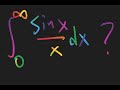 Contour integral: sinx/x integral from 0 to infinity