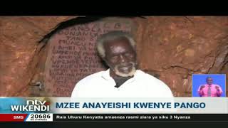 Mzee anayeishi kwenye pango, Busia