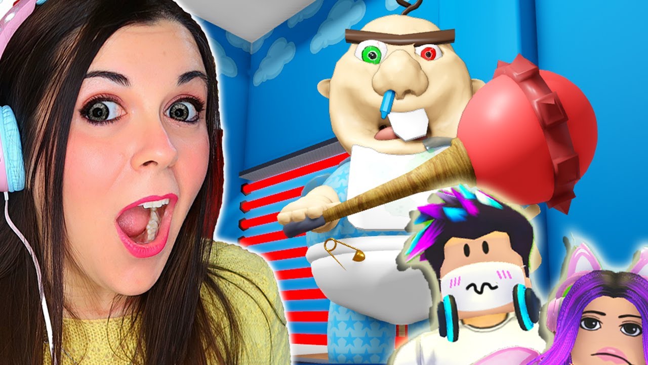 Escapa Del Bebé Malvado En Roblox Youtube