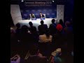 Jack Ma highlighting the importance of education at World Economic forum 2018